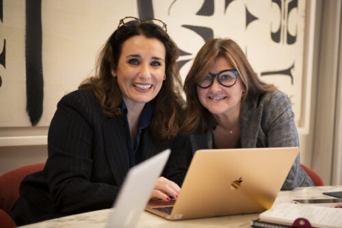 Ilaria Cecchini e Laura Basili, fondatrici di Women at Business