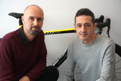 Paolo Baldissera & Salvatore "Totò" Botrugno, co-fondatori di Gregario Cycling