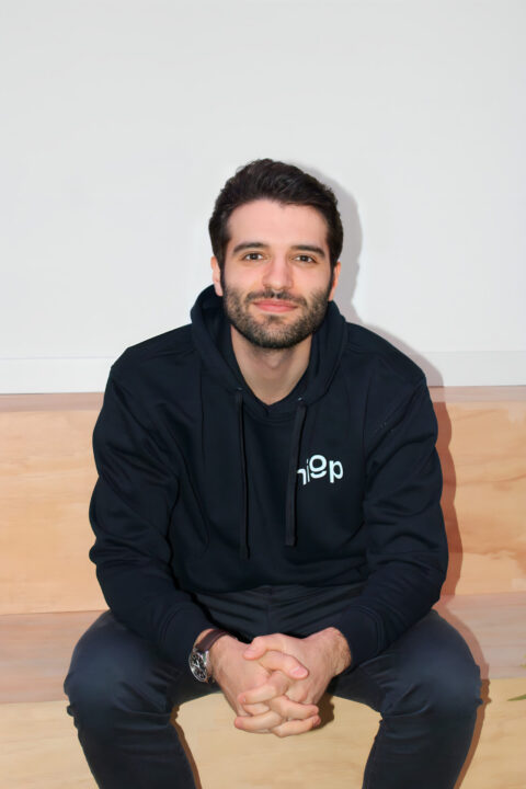 Giacomo Barone, CEO & Co-Founder di hiop