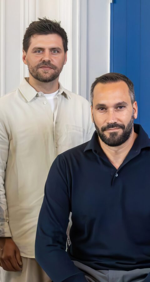 Matteo Baldi, ONE Group Europe CEO & Mirko Valente, NO BORDER Co-founder and CEO
